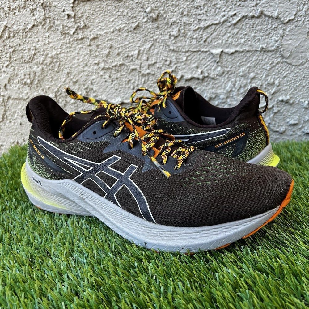 ASICS Shoes Men Size 11 GT 2000 12 TR Nature Bathing Neon Lime 1011B775-200